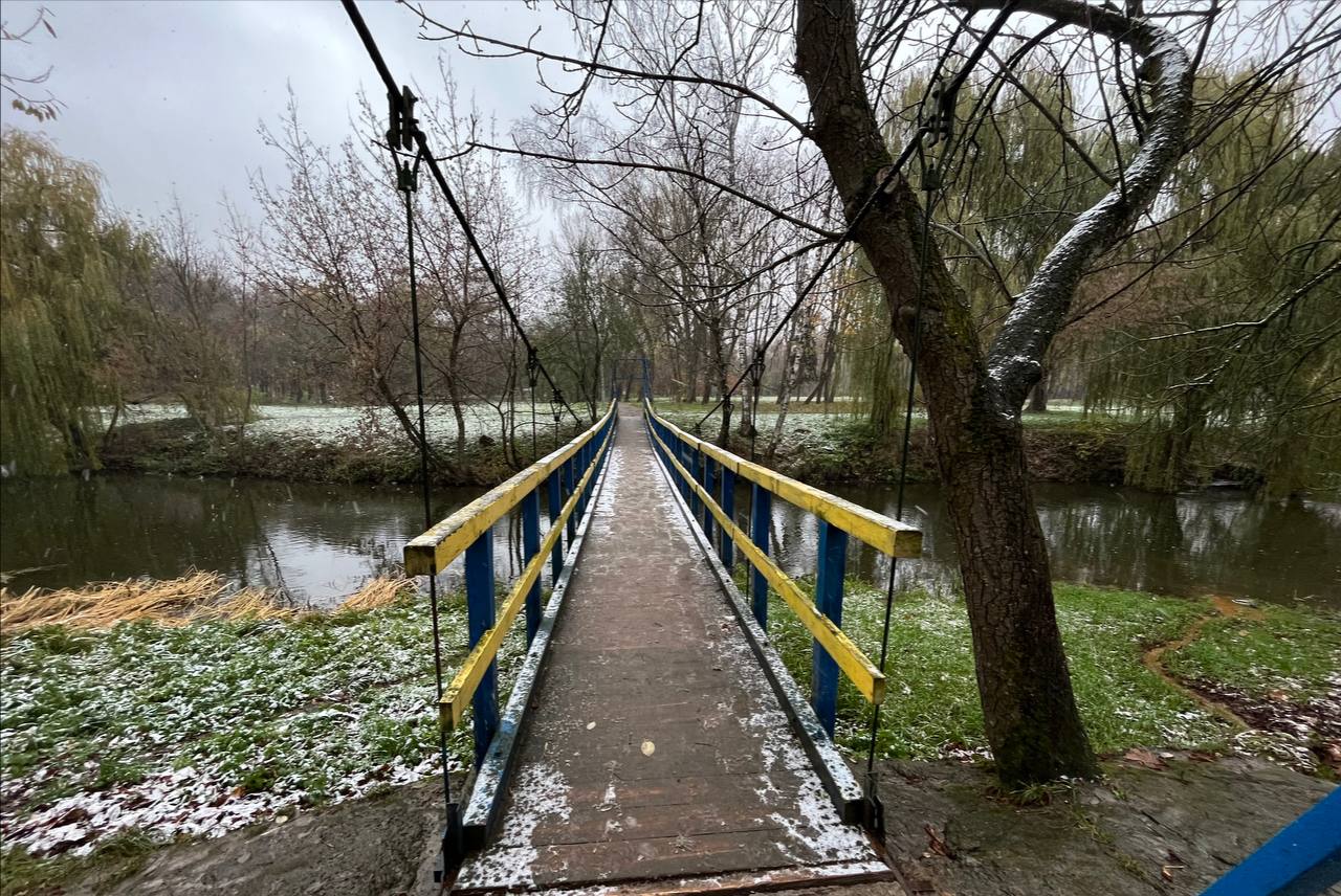 Новини Тернополя - фото з У Тернополі — перший сніг: як виглядає місто та що прогнозують синоптики