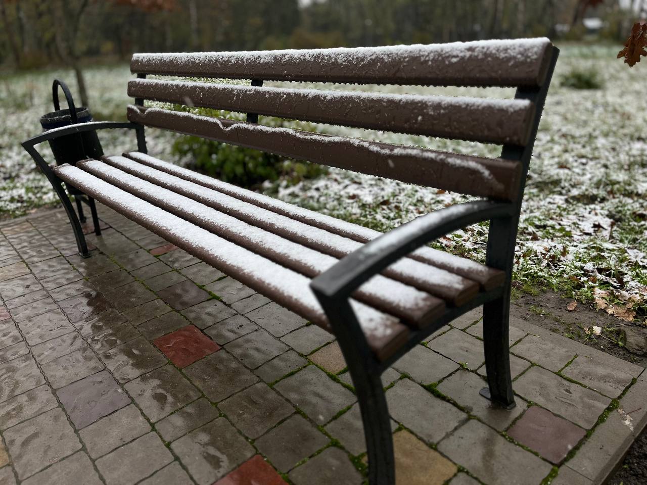 Новини Тернополя - фото з У Тернополі — перший сніг: як виглядає місто та що прогнозують синоптики