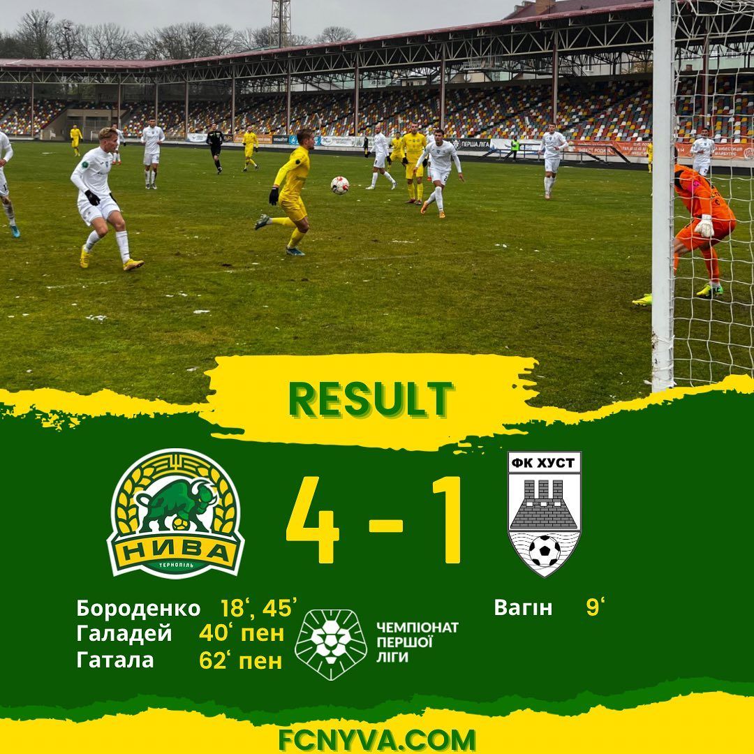 Новини Тернополя - фото з Тернопільська «Нива» перемогла в останньому домашньому матчі року