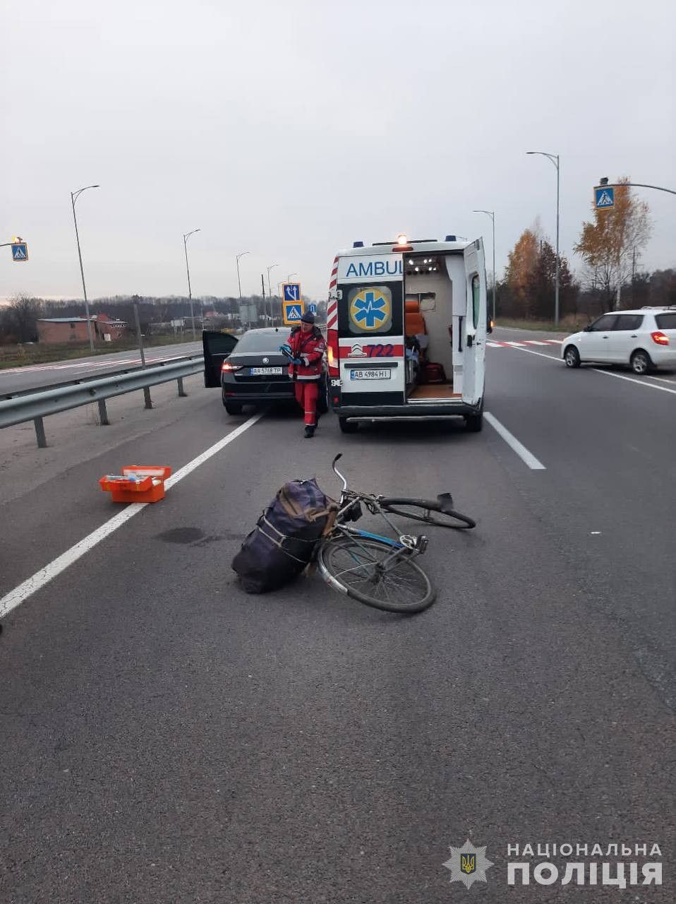 Новини Вінниці - фото з У двох автопригодах на Вінниччині травмувались люди, серед них — 81-річний велосипедист
