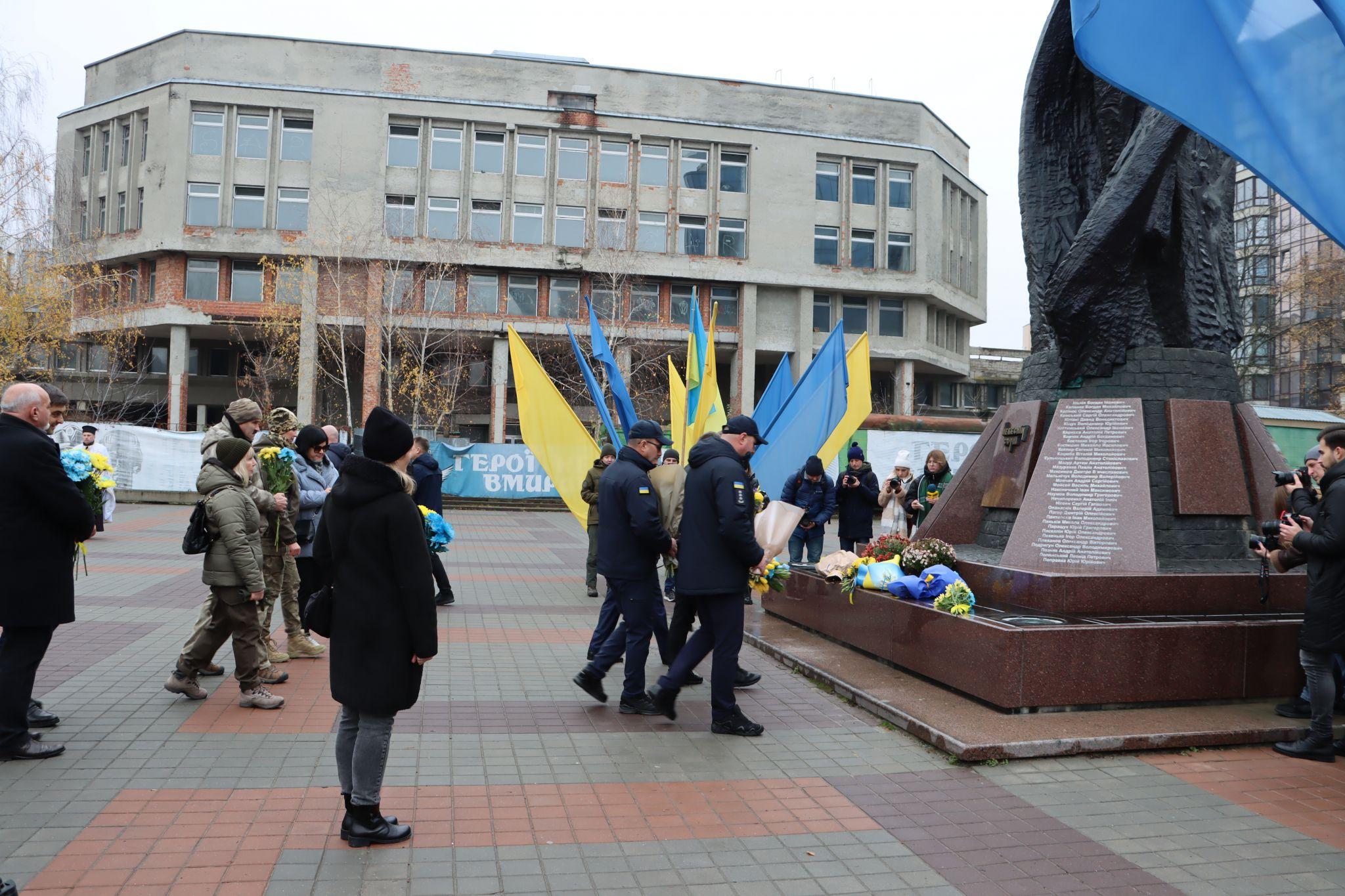 Новини Тернополя - фото з «Святкуємо Воскресіння України»: 10 років Революції Гідності вшанували у Тернополі
