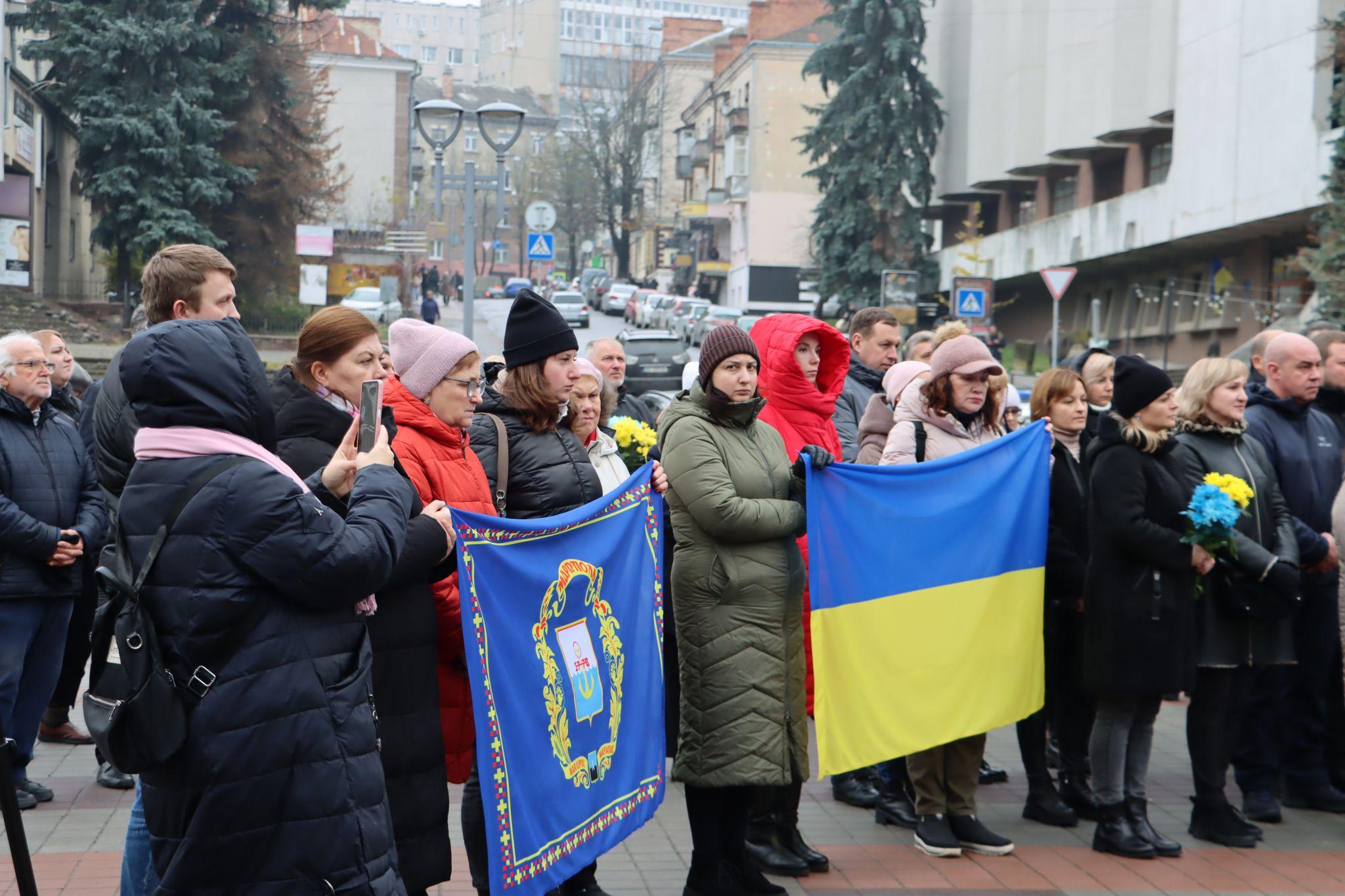 Новини Тернополя - фото з «Святкуємо Воскресіння України»: 10 років Революції Гідності вшанували у Тернополі
