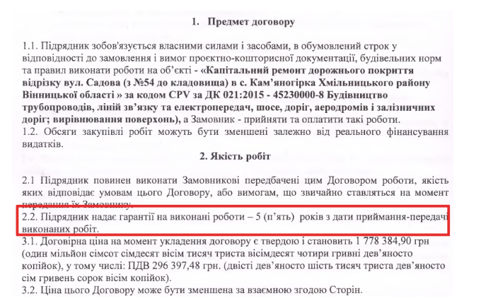Новини Вінниці - фото з «Вкатали» в асфальт понад 70 млн гривень: про витрати сільради Іванова