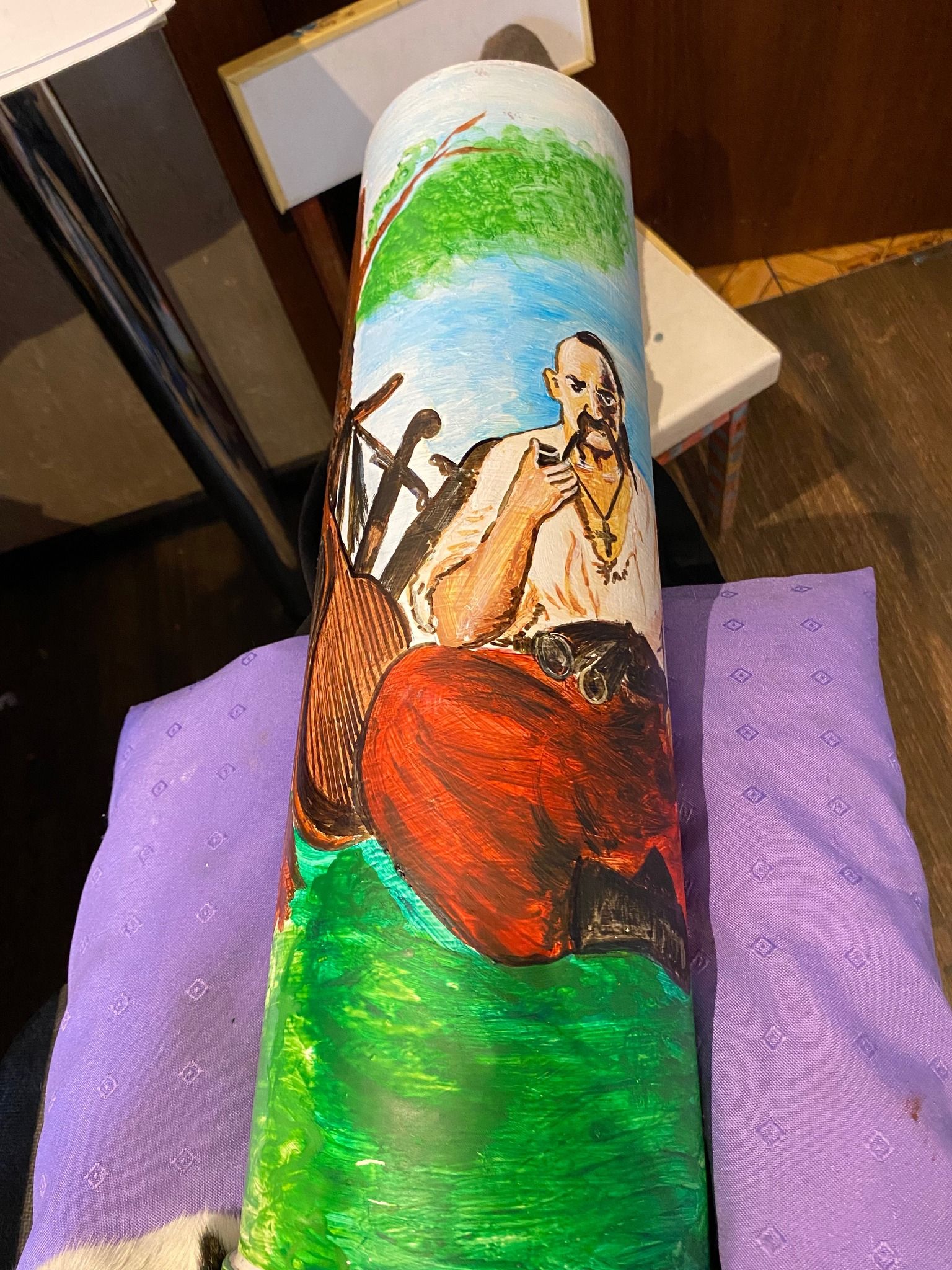 Новини Тернополя - фото з Іконописиця з Копичинець чекає чоловіка та сина з фронту і допомагає ЗСУ