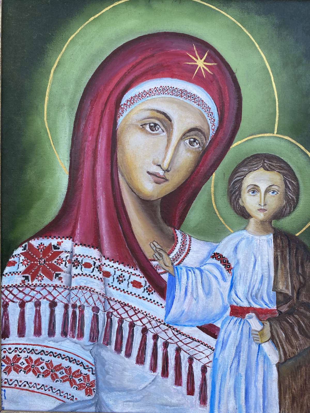 Новини Тернополя - фото з Іконописиця з Копичинець чекає чоловіка та сина з фронту і допомагає ЗСУ