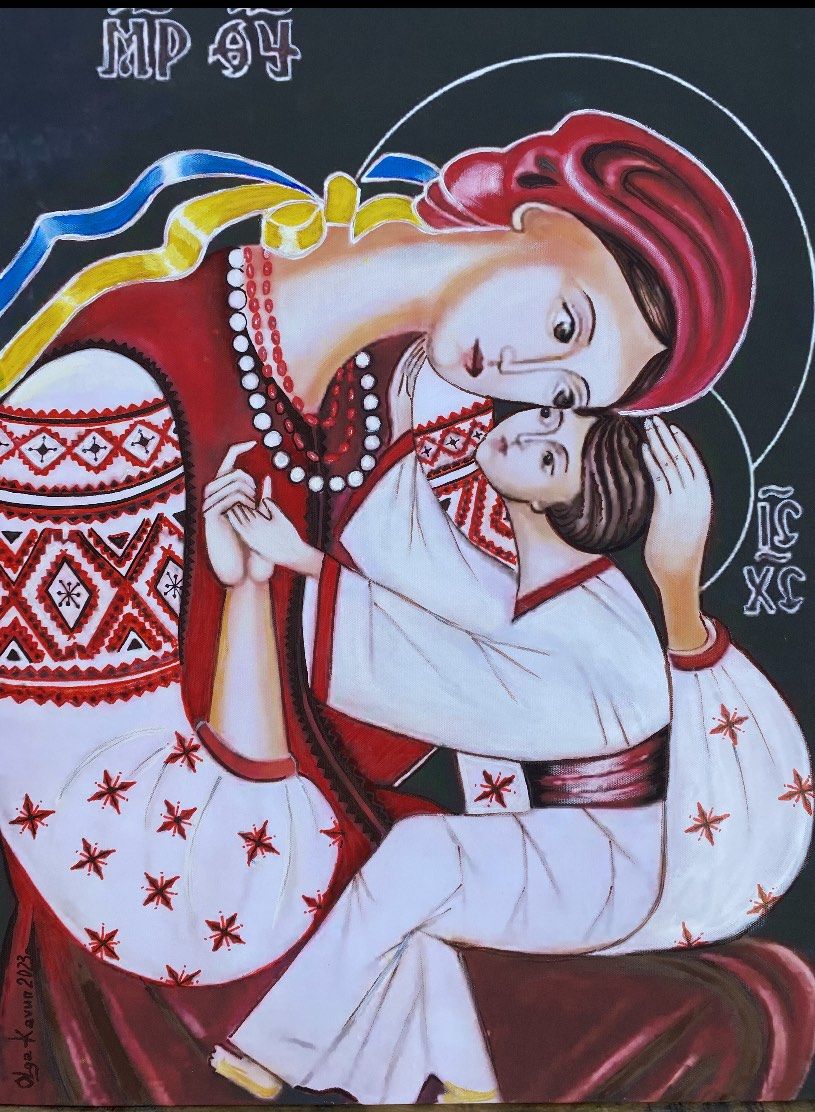 Новини Тернополя - фото з Іконописиця з Копичинець чекає чоловіка та сина з фронту і допомагає ЗСУ