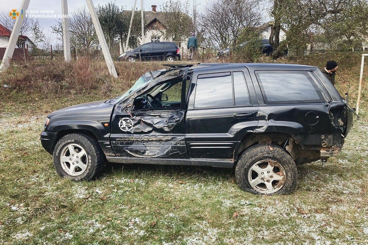 Новини Тернополя - фото з Аварія в Копичинцях — водій отримав численні травми та опинився заблокованим в авто