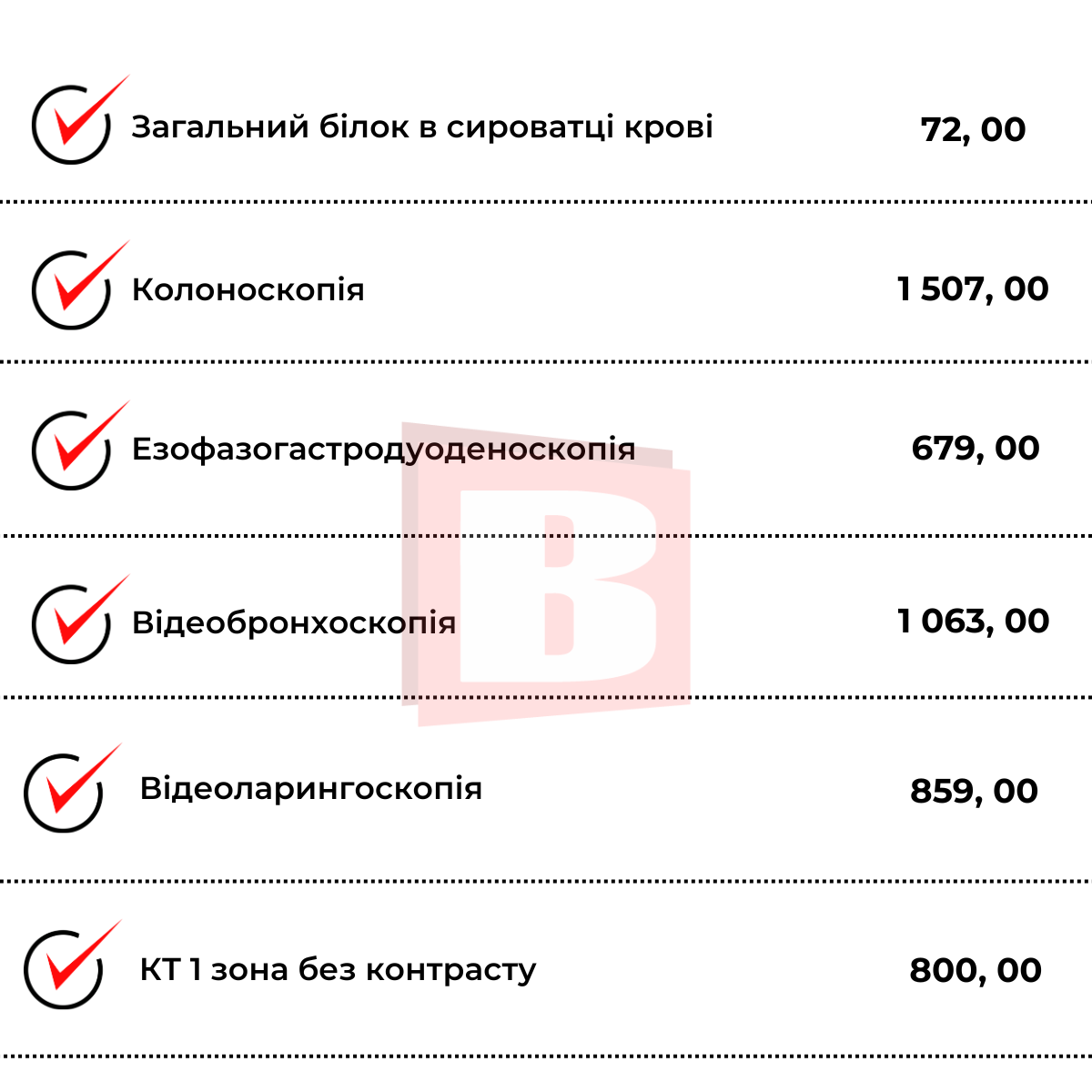 Новини Хмельницького - фото з Платні послуги в Хмельницькій міській лікарні: зібрали перелік з цінами (ІНФОГРАФІКА)