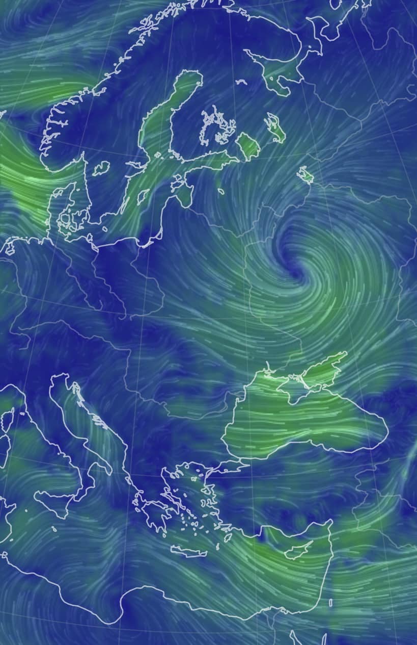 Новини Козятина - фото з Один циклон пішов, другі— на порозі. Про погоду до кінця тижня