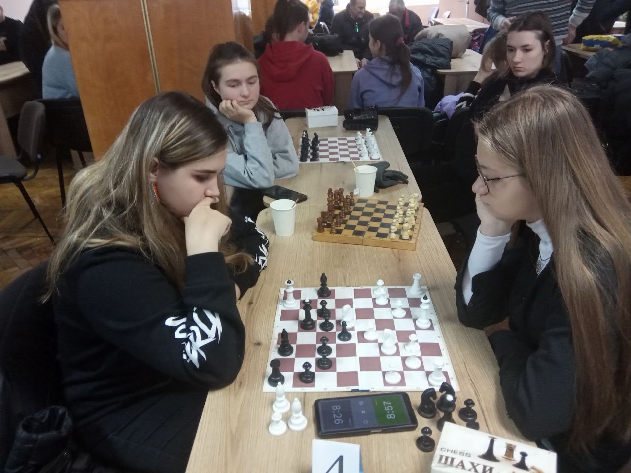 Новини Вінниці - фото з Визначили найрозумніших шахістів серед студентів коледжів