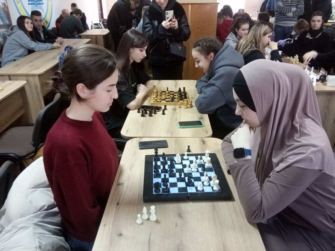 Новини Вінниці - фото з Визначили найрозумніших шахістів серед студентів коледжів