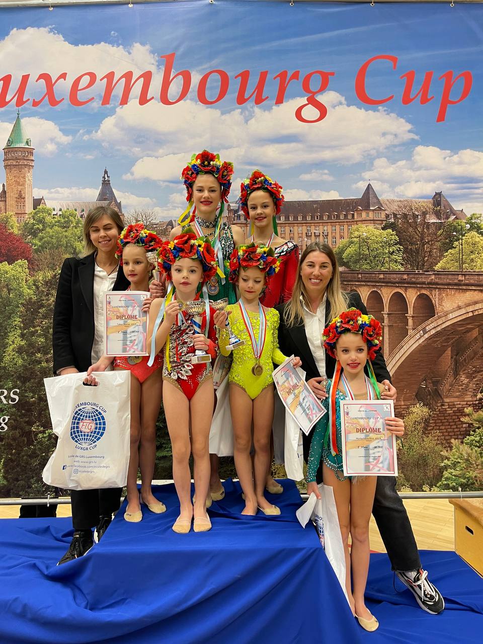 Новини Вінниці - фото з Вінницькі гімнастки підкорили Люксембург