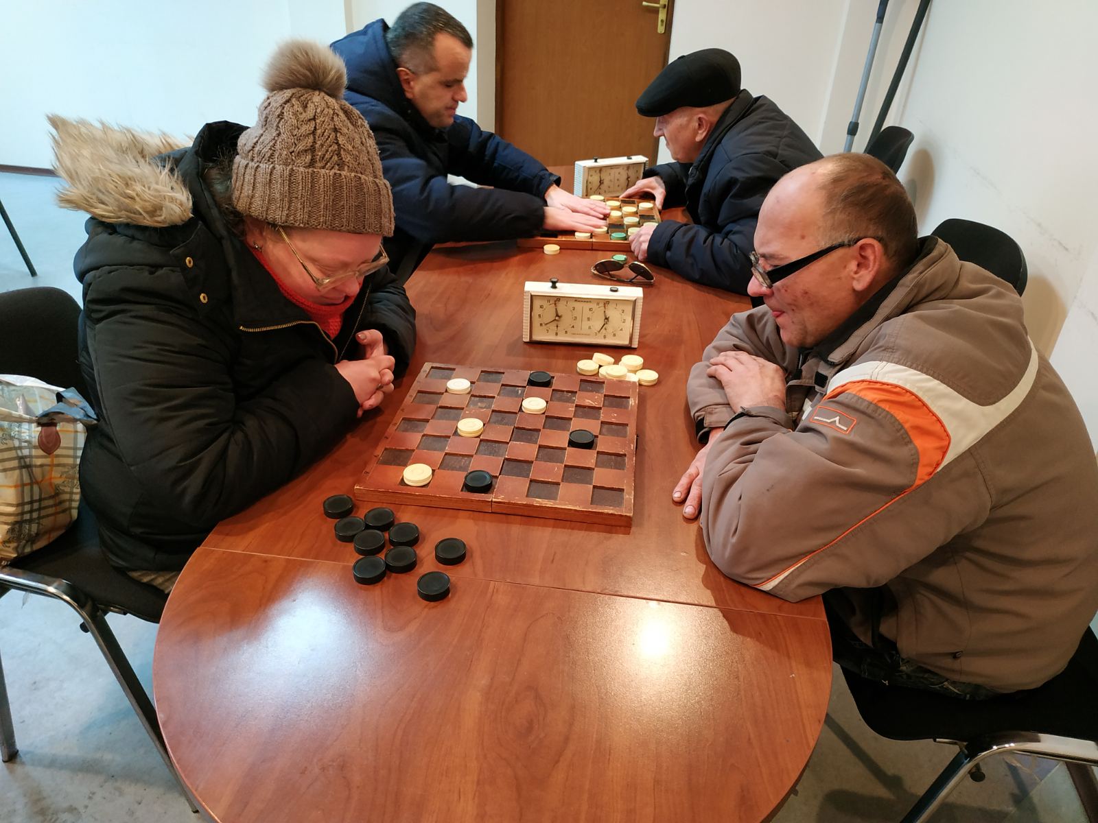 Новини Вінниці - фото з Визначили найкращих незрячих шашкістів Вінниці