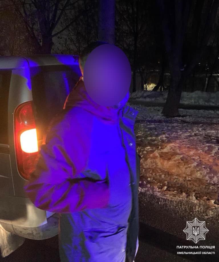 Новини Хмельницького - фото з Алкоголю в 13 разів більше норми: на Озерній спіймали п’яного водія