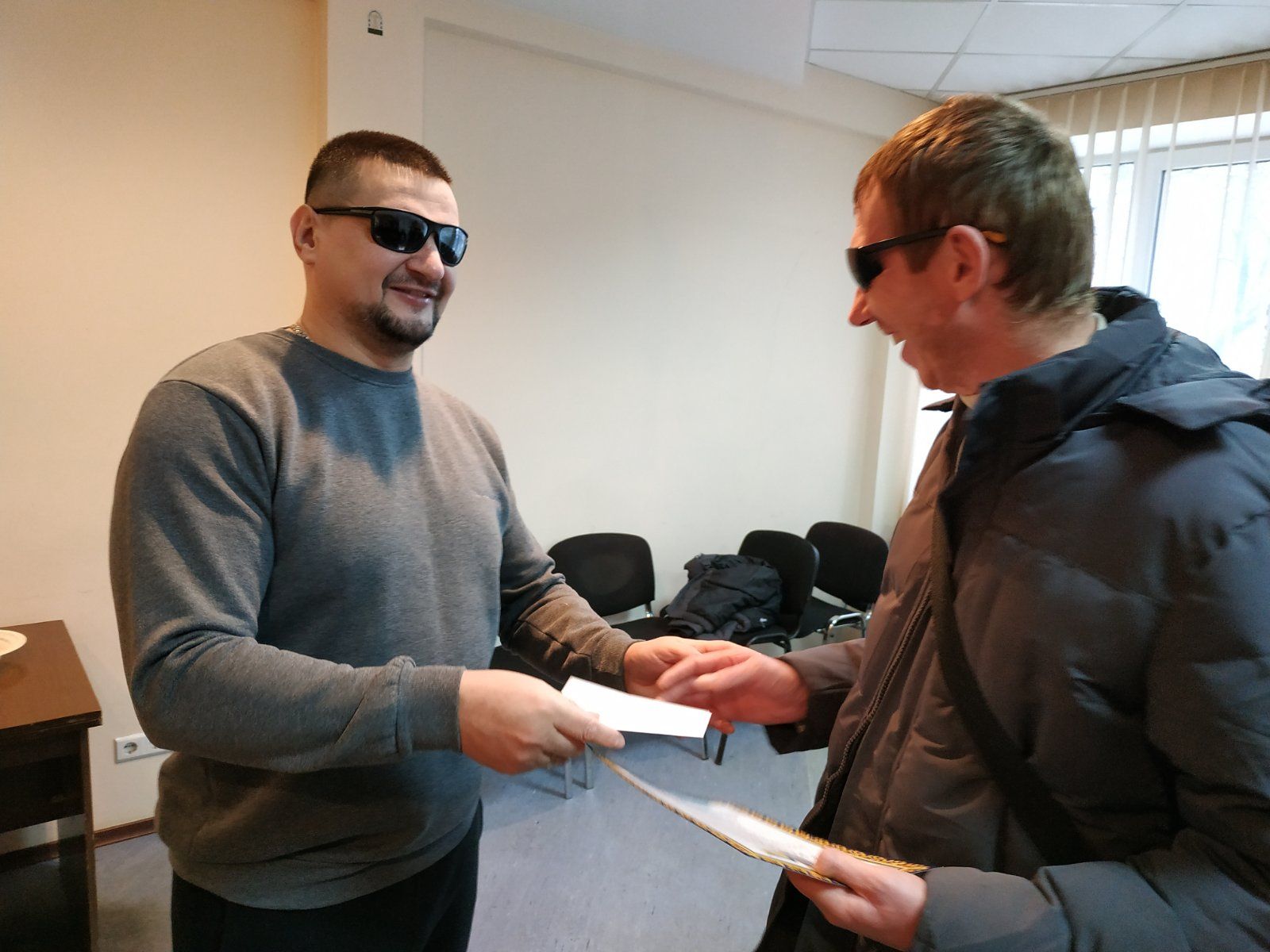 Новини Вінниці - фото з Визначили найкращих незрячих шашкістів Вінниці