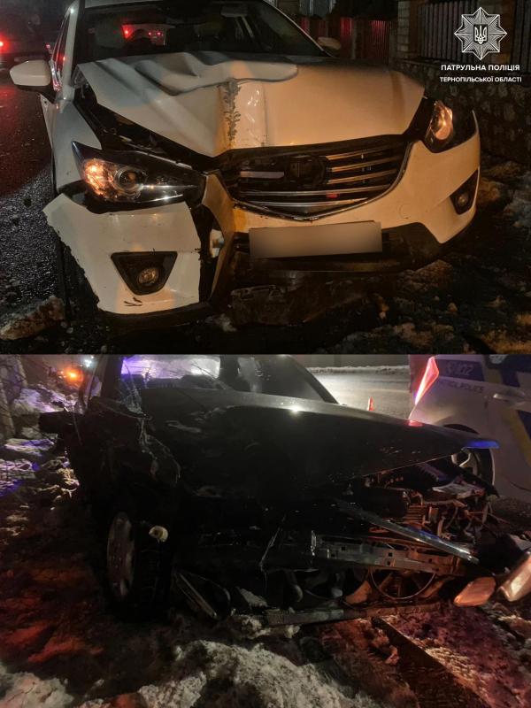 Новини Тернополя - фото з Біля Тернополя нетверезий водій скоїв ДТП