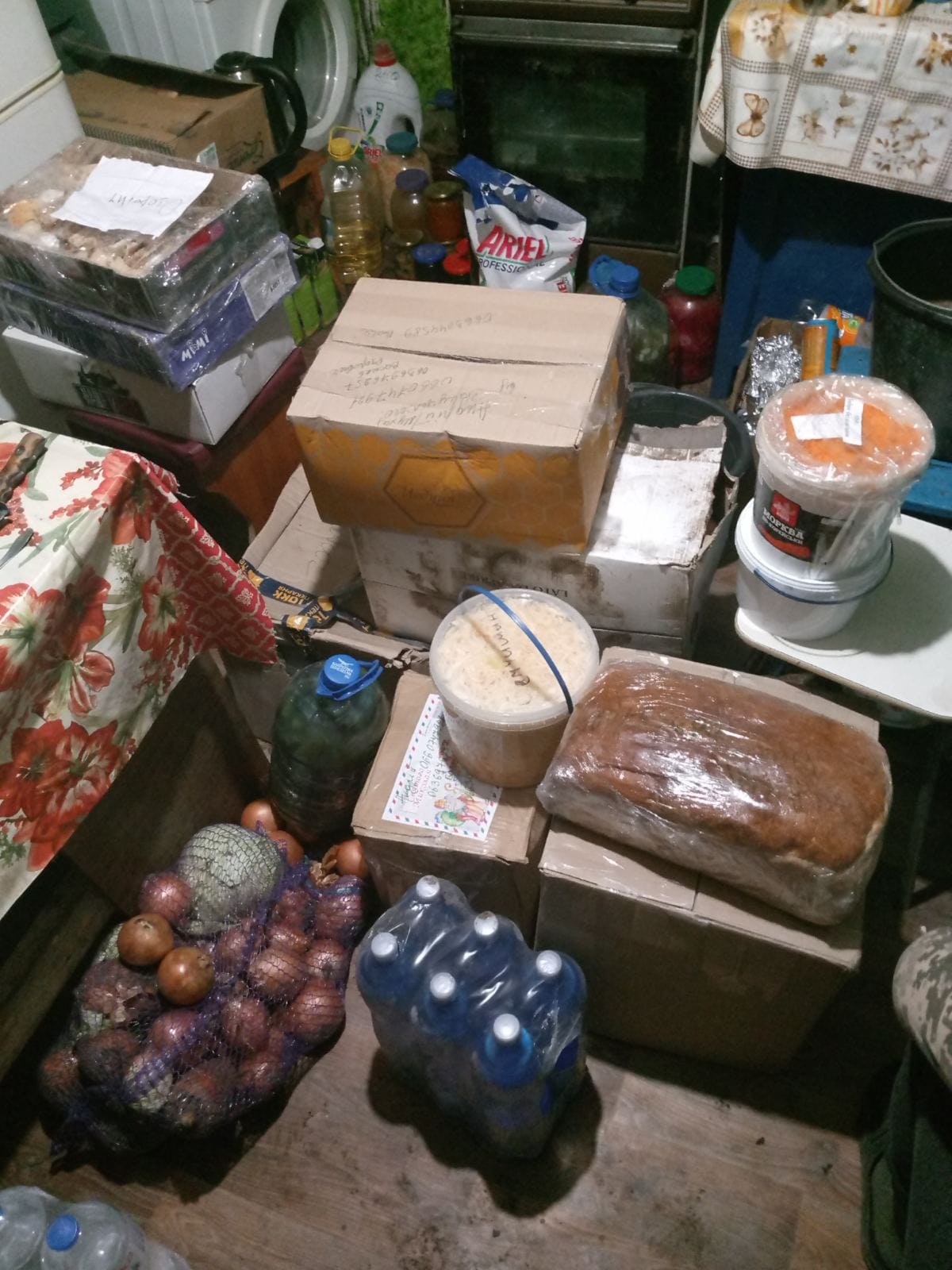 Новини Тернополя - фото з Волонтери Тернопільщини накрили святкові столи для воїнів на передовій