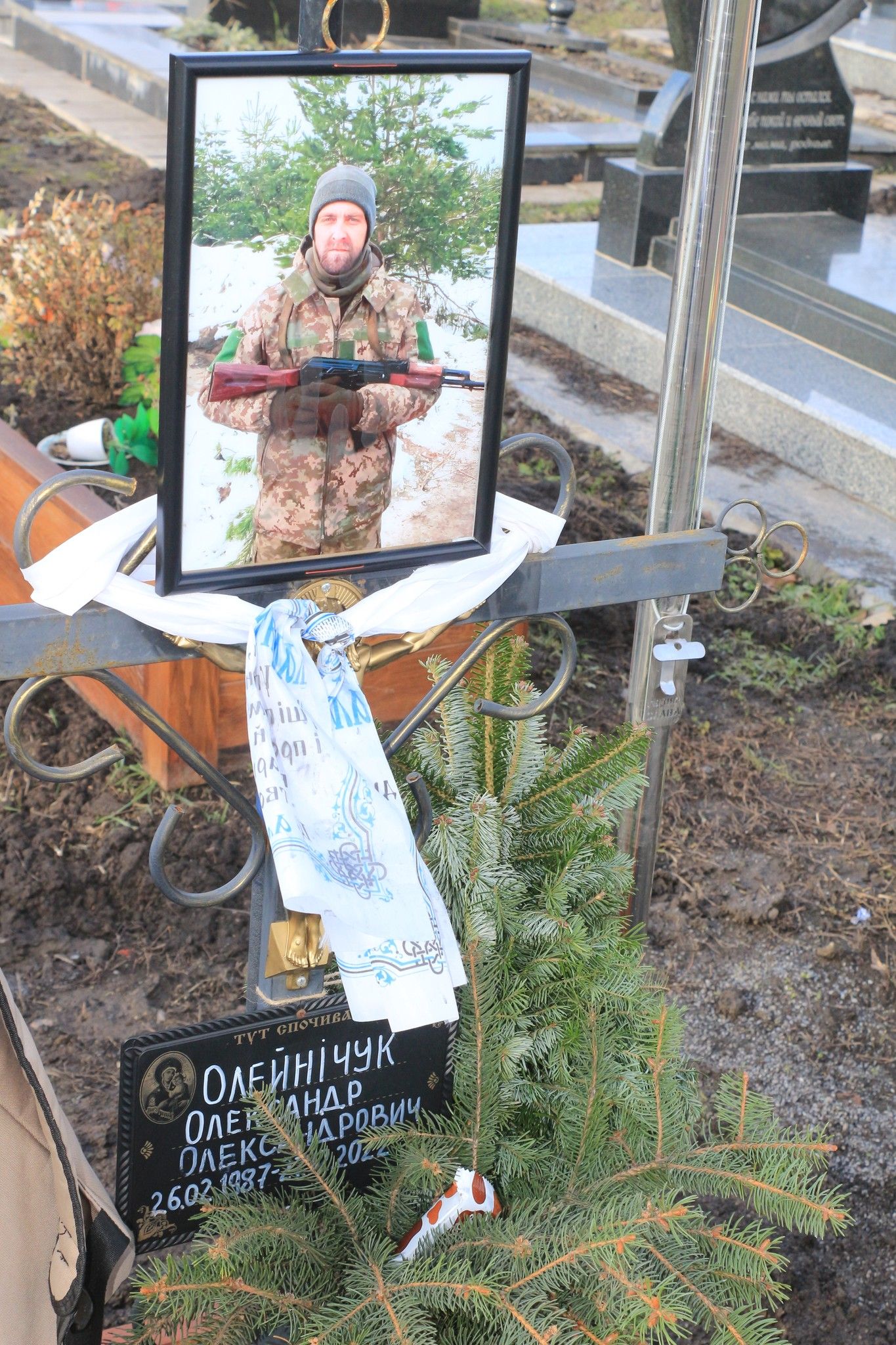 Новини Козятина - фото з Пам'ятаємо. Минув рік, як на Луганщині загинув наш земляк Герой Олександр Олейнічук