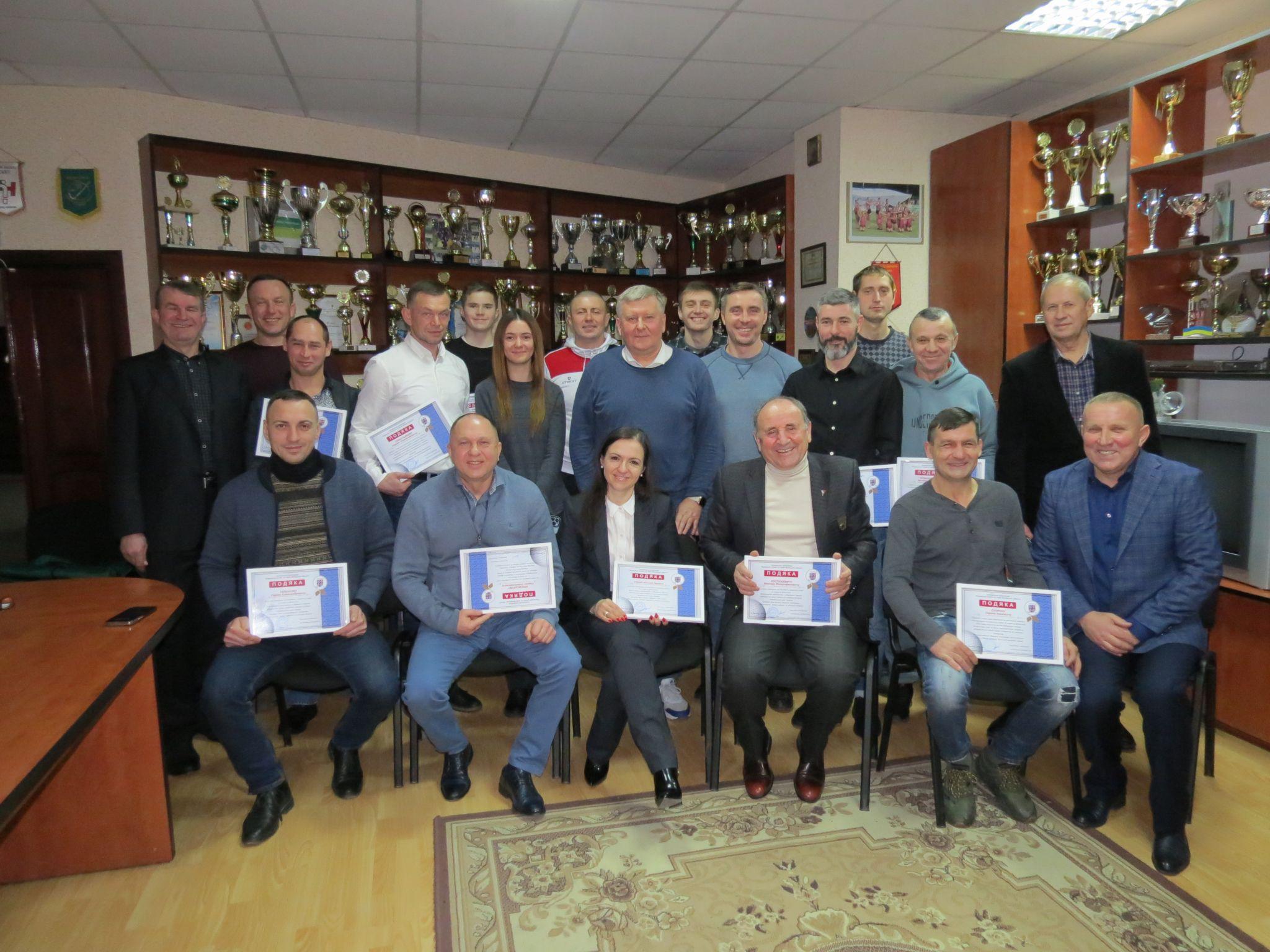 Новини Вінниці - фото з Нагородили найкращих хокеїстів на траві і тренерів за підсумками 2023 року