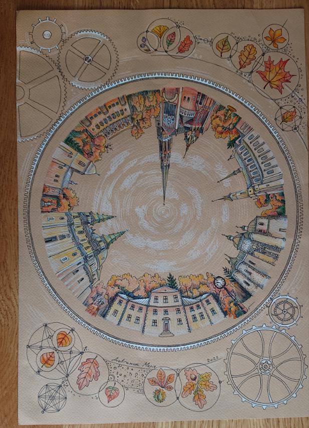 Новини Тернополя - фото з Розписує гільзи та еко-торби, передає картини на аукціони: юна художниця з Тернополя допомагає ЗСУ