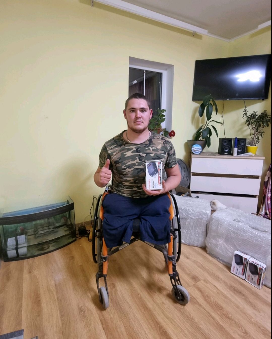 Новини Вінниці - фото з Залишився без ніг та почав розводити креветки. Історія захисника Миколи Тарасенка