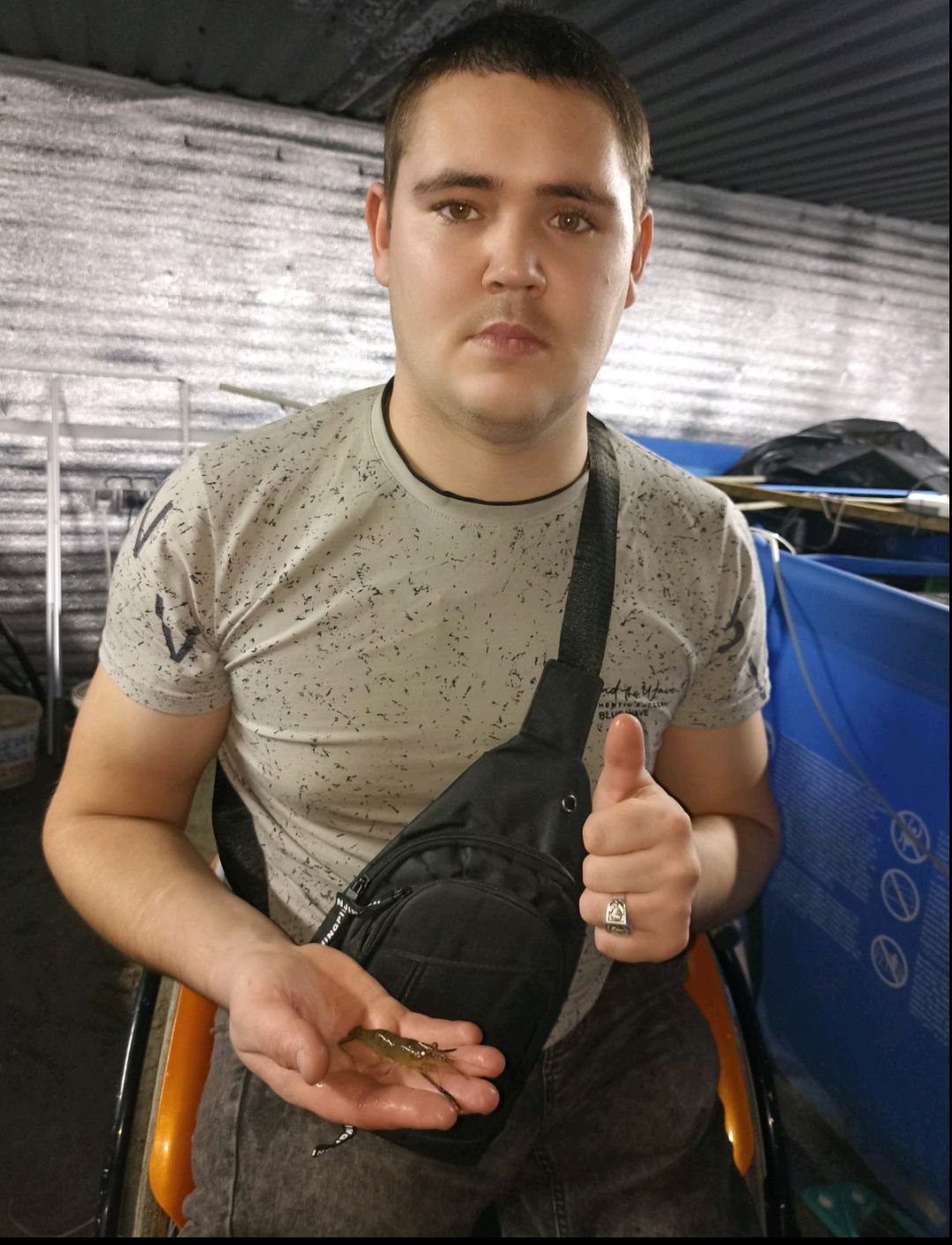 Новини Вінниці - фото з Залишився без ніг та почав розводити креветки. Історія захисника Миколи Тарасенка