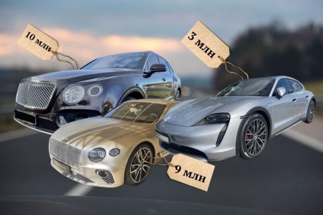 Bentley, Porsche, Mercedes: як виглядають та скільки коштують найдорожчі автівки Вінниці