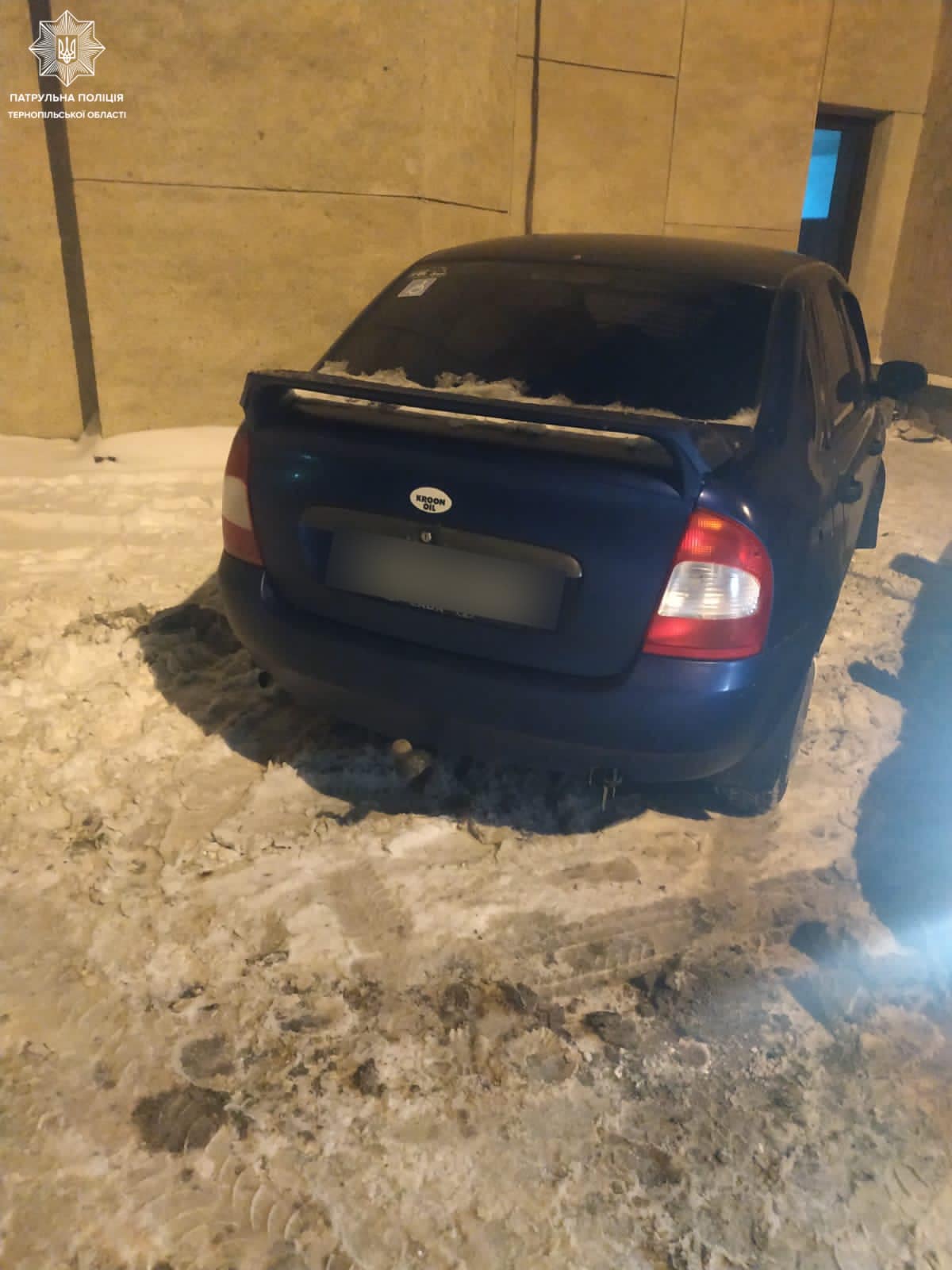 Новини Тернополя - фото з За вихідні на Тернопільщині виявили сімох п'яних водіїв — патрульна поліція