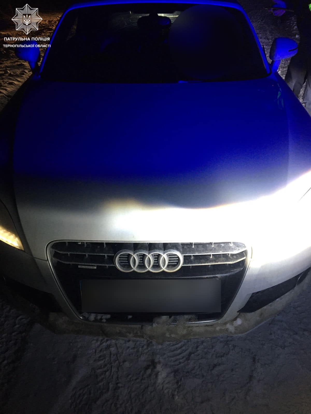 Новини Тернополя - фото з За вихідні на Тернопільщині виявили сімох п'яних водіїв — патрульна поліція