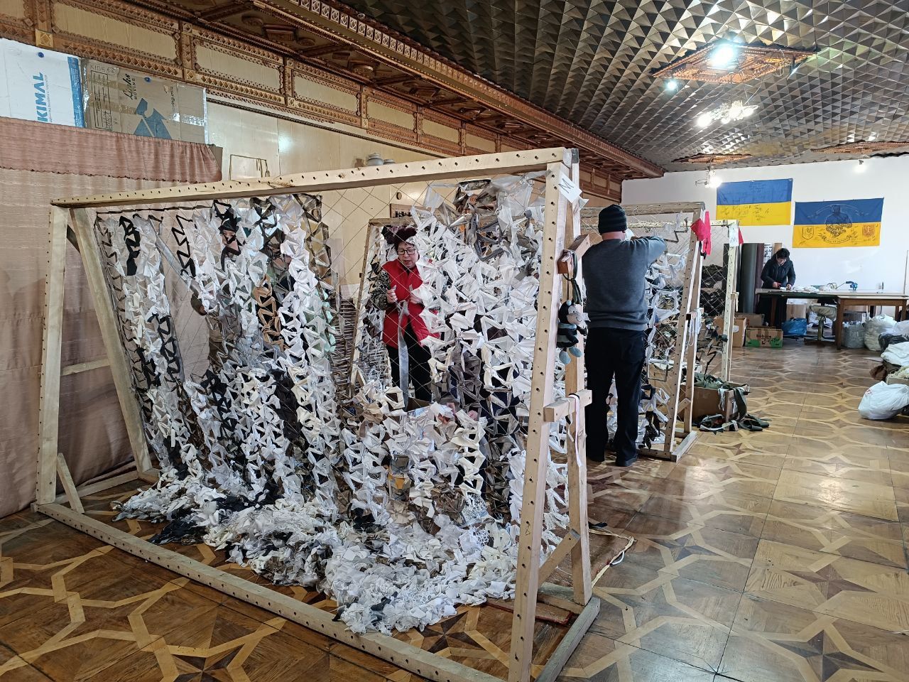 Новини Вінниці - фото з Допомогти армії: де плетуть сітки у Вінниці?