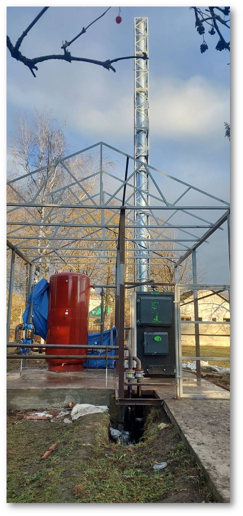 Новини Тернополя - фото з Котельні шкільних закладів на Чортківщині переводять на опалення дровами