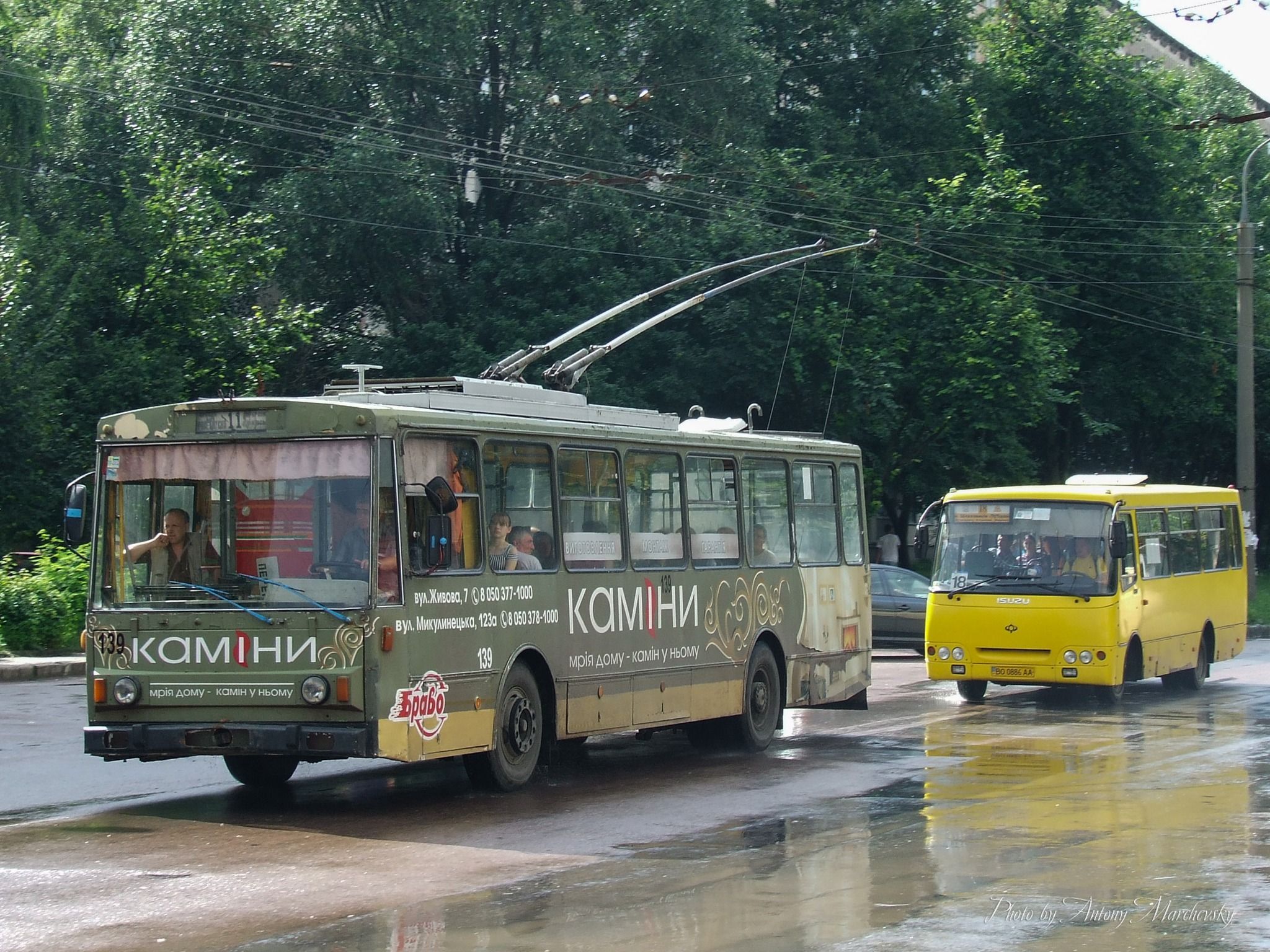 Новини Тернополя - фото з Який вигляд мали автобуси й тролейбуси Тернополя 15 років тому? Фотопідбірка
