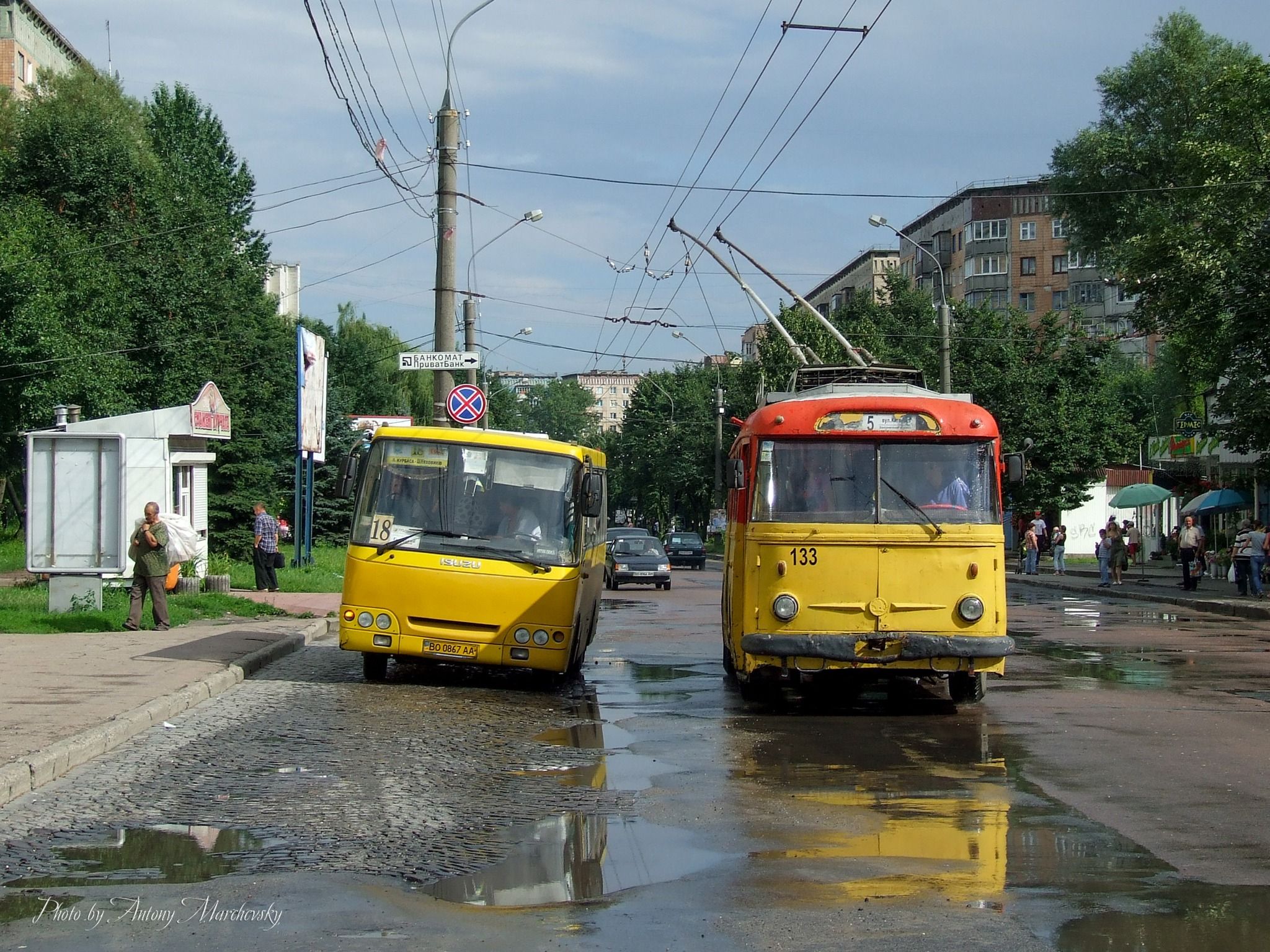 Новини Тернополя - фото з Який вигляд мали автобуси й тролейбуси Тернополя 15 років тому? Фотопідбірка