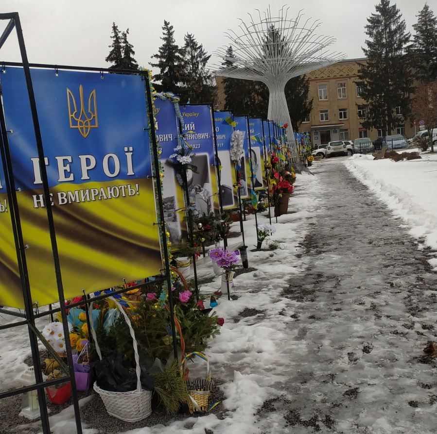 Новини Вінниці - фото з «І це не кримінал?» У Жмеринці вкрали сто троянд, які вдова з сином залишила у пам’ять про чоловіка