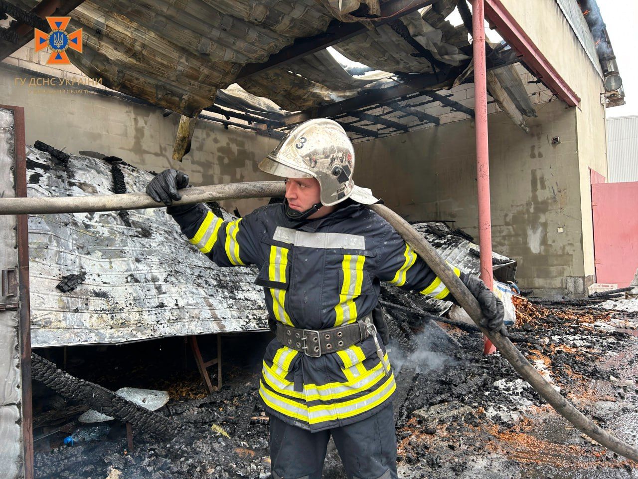 Новини Вінниці - фото з Пожежу на складі заводу «Ковбаскофф» ліквідували, обійшлося без жертв
