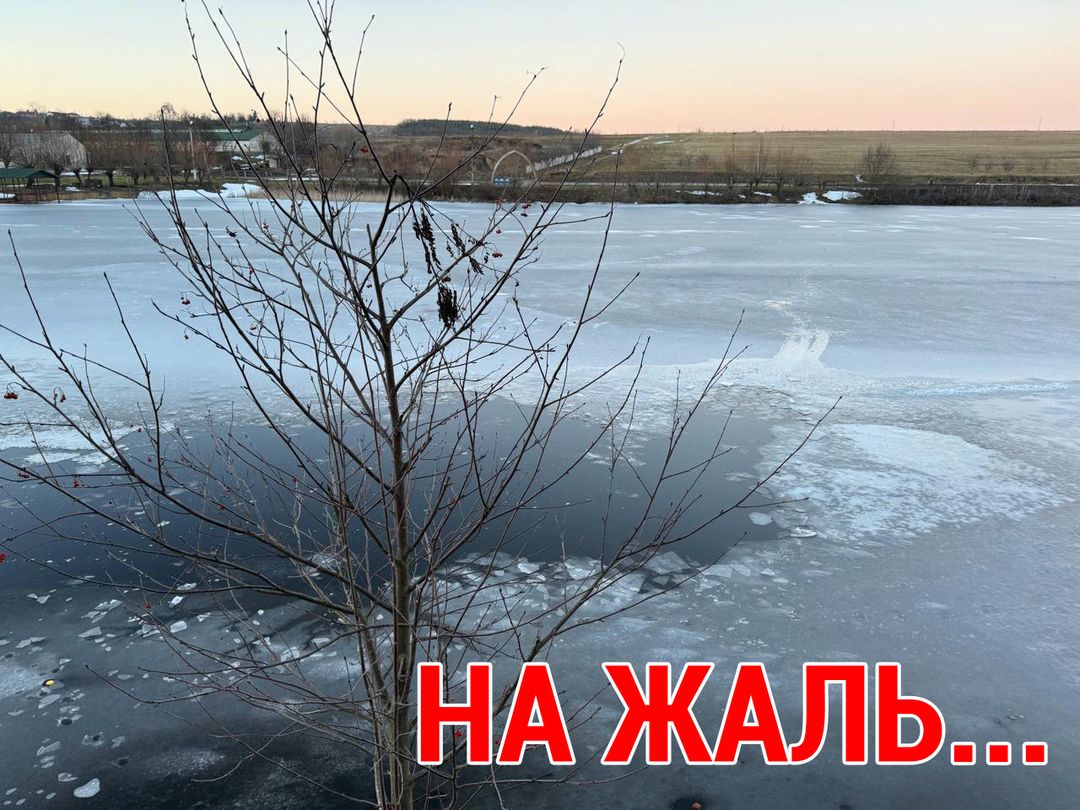 На зображенні може бути: озеро та текст «на жаль...»