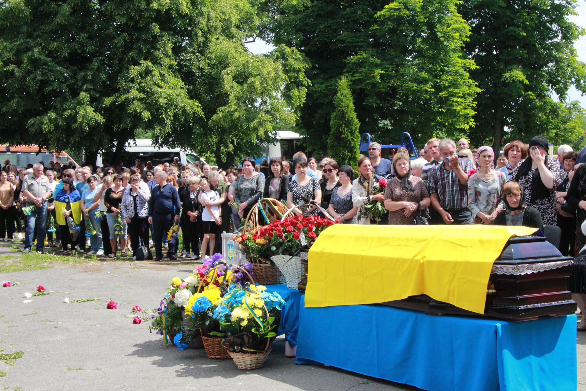 Новини Хмельницького - фото з На Хмельниччині попрощались із 20-річним воїном Богданом Паращуком