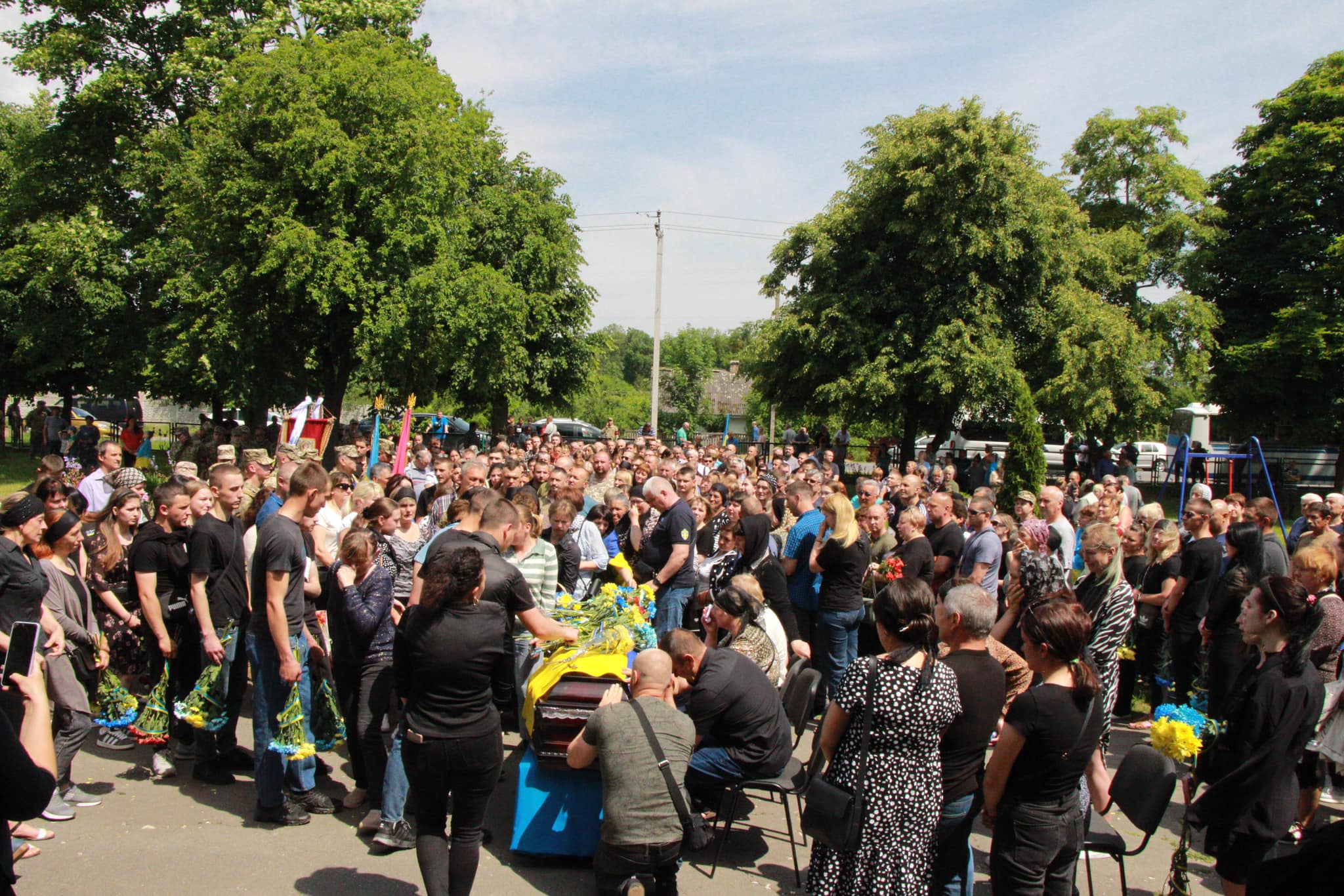 Новини Хмельницького - фото з На Хмельниччині попрощались із 20-річним воїном Богданом Паращуком