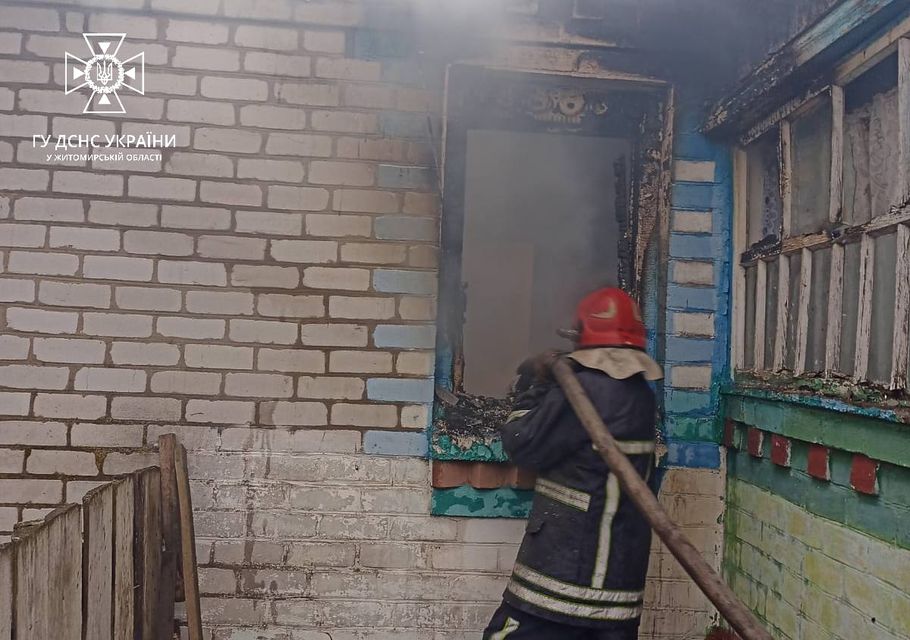 Новини Житомира - фото з Учора під час ліквідації пожеж були виявлені тіла двох людей