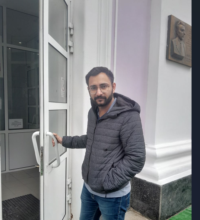 Новини Вінниці - фото з Студент-медик з Індії Капіл повернувся з фронту: «Складу іспити і — знов до зброї»