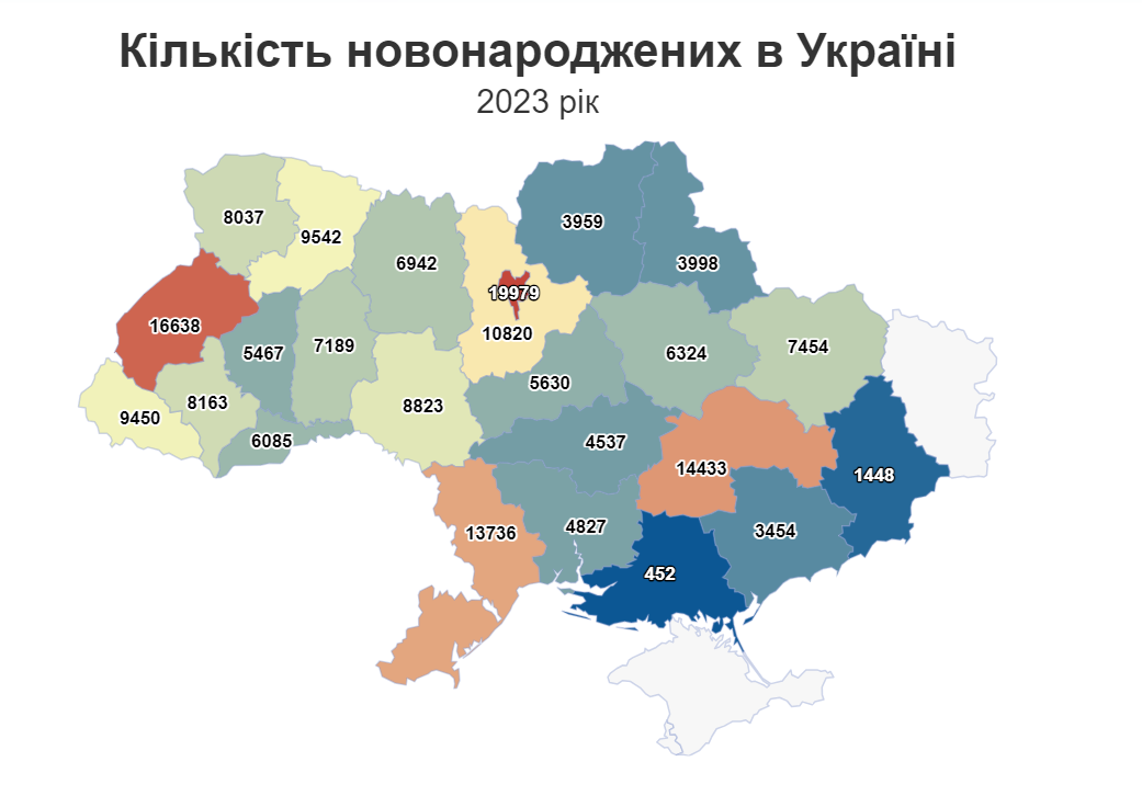 Новини Тернополя - фото з Тернопільщина — одна з областей, де найменше народилось дітей у 2023-му