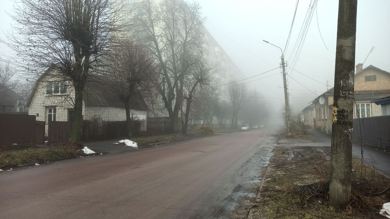 Новини Житомира - фото з Туманний день у Житомирі. Фоторепортаж