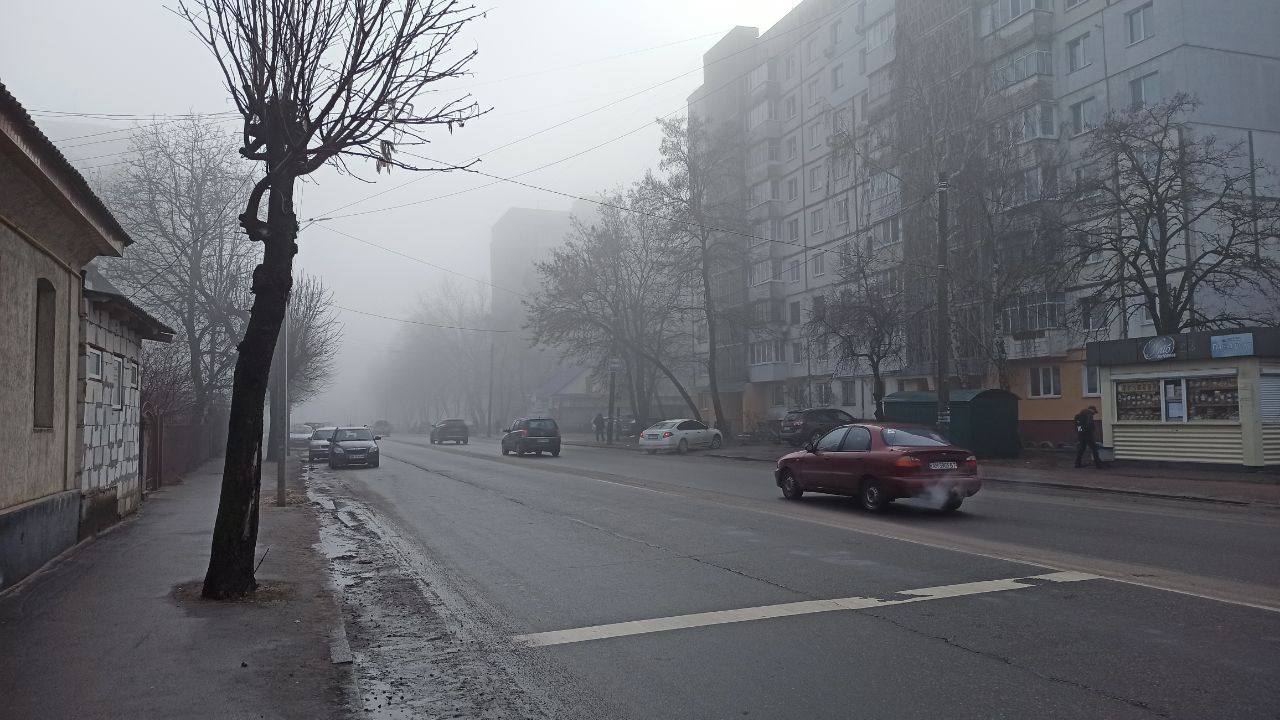 Новини Житомира - фото з Туманний день у Житомирі. Фоторепортаж