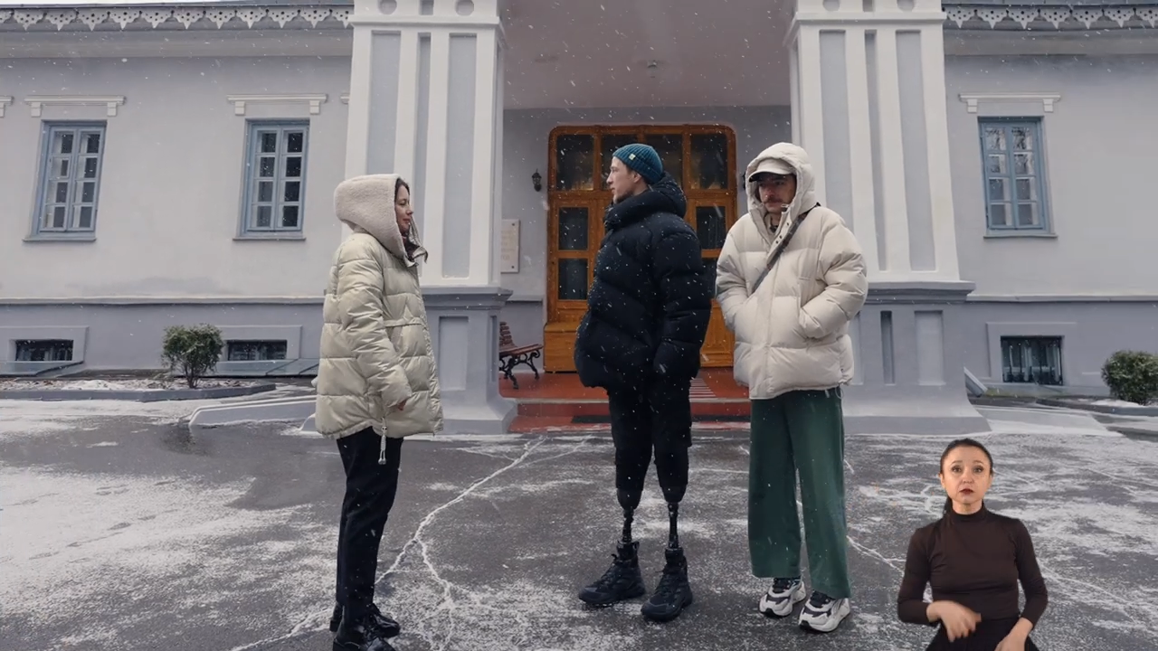 Новини Вінниці - фото з Спустилися до Пирогова на сідницях. Протезований військовий перевірив Вінницю на доступність