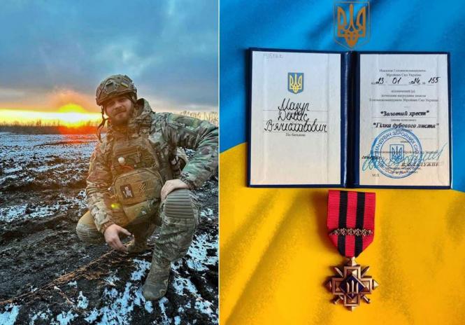 Новини Вінниці - фото з Двох захисників-земляків відзначили почесними знаками «Золотий хрест»