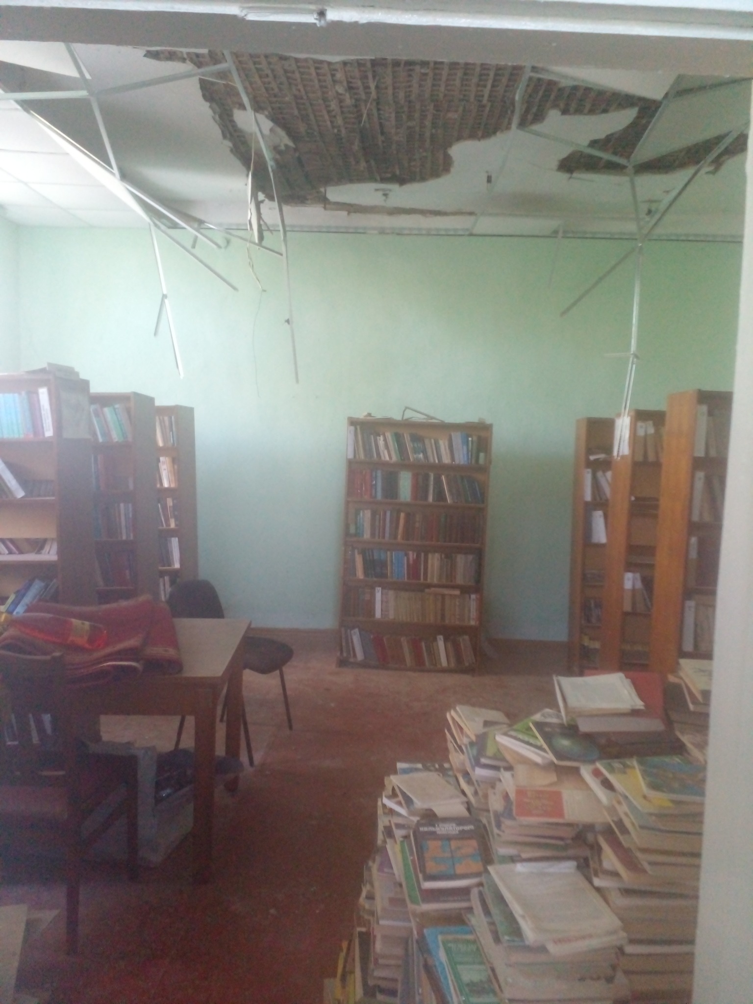 Новини Хмельницького - фото з Від початку повномасштабної війни на Хмельниччині пошкоджено 12 бібліотек Нет описания фото.