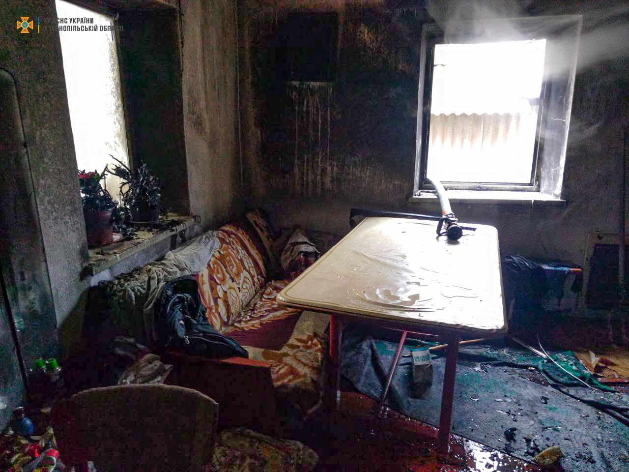 Новини Тернополя - фото з Пожежа забрала життя чоловіка в Тернопільському районі