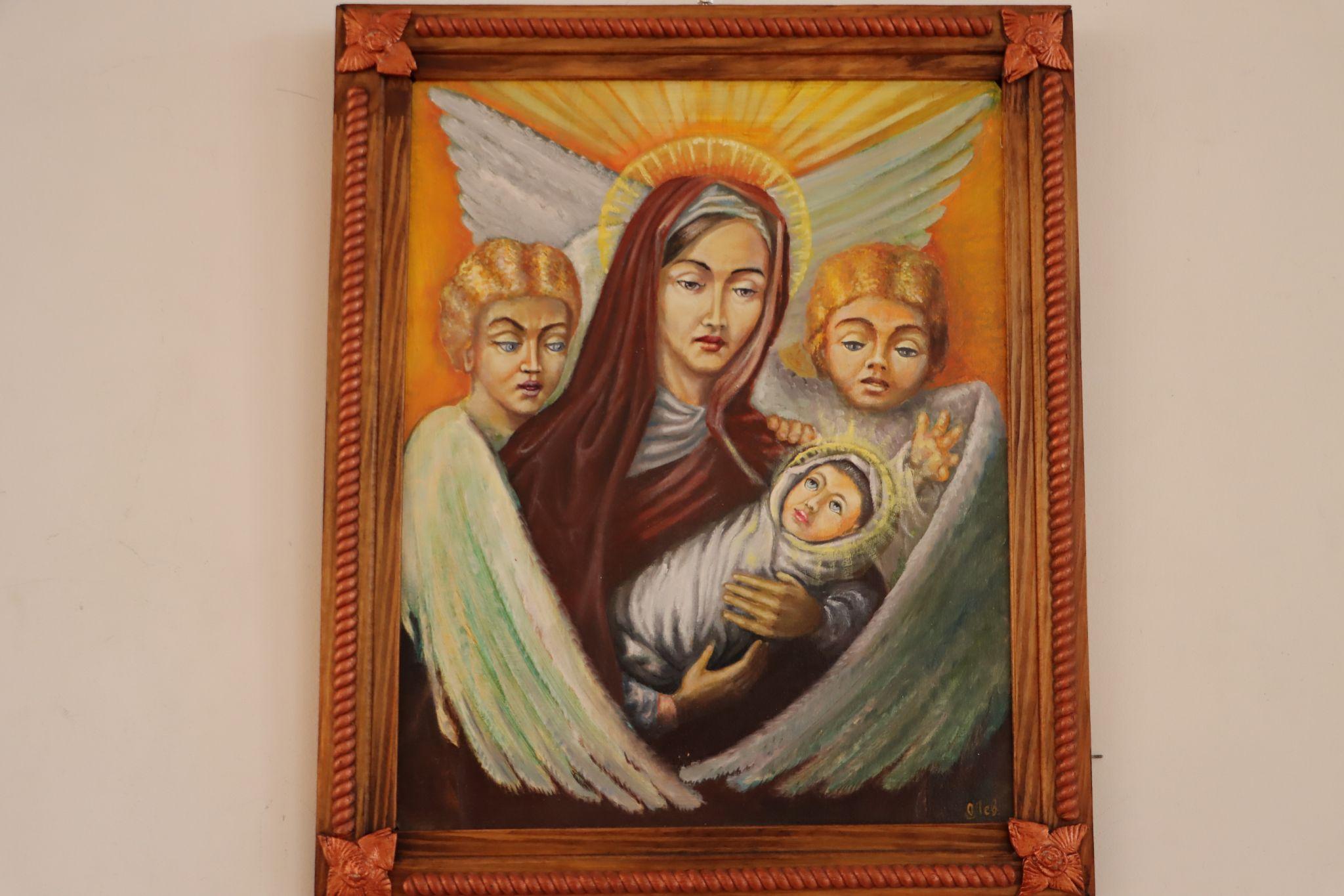 Новини Тернополя - фото з «Українські ангели»: у Тернополі військовий капелан з Луцька показав унікальні ікони