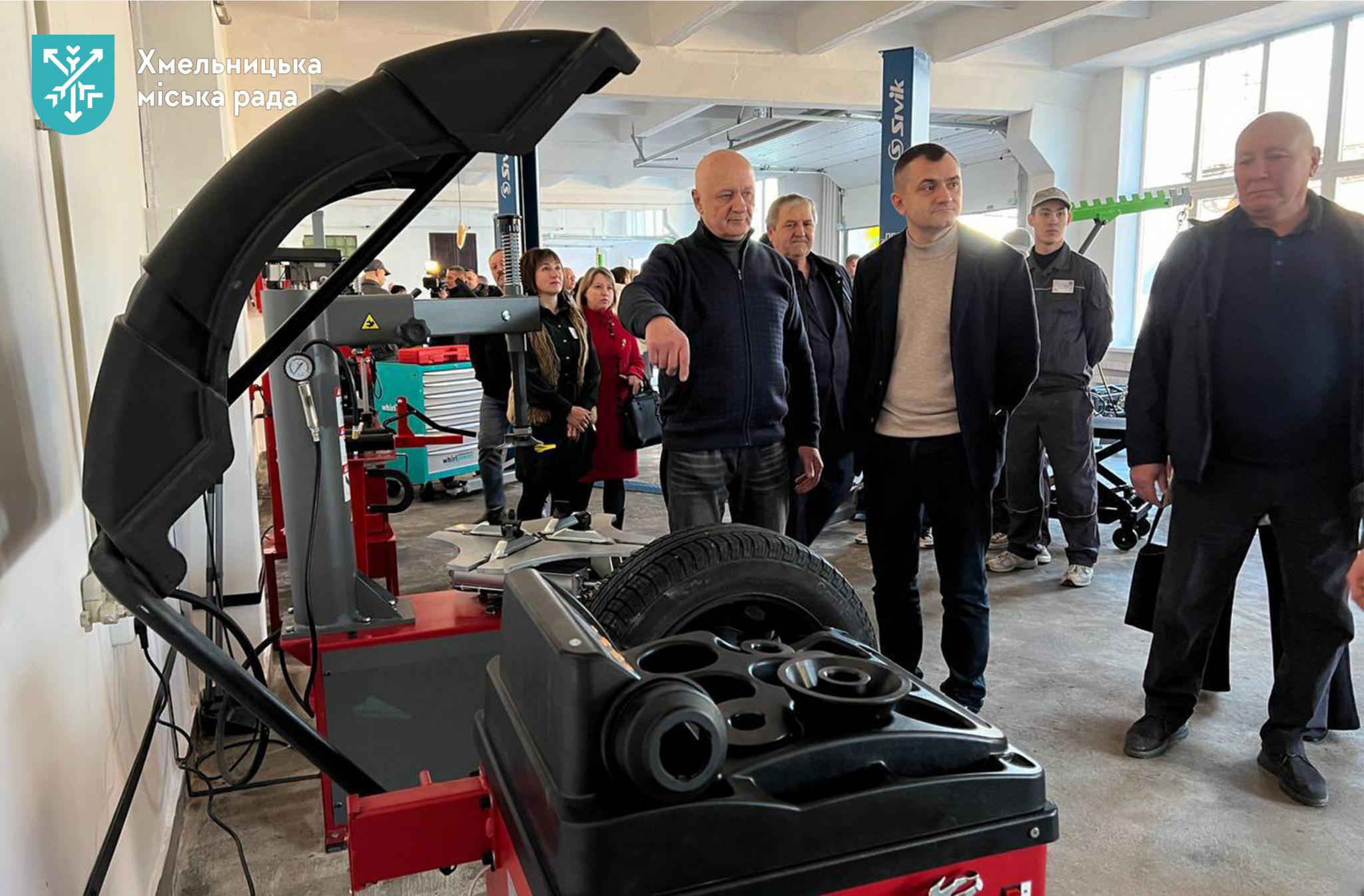 Новини Хмельницького - фото з У Хмельницькому відкрили навчальний центр професійно-технічної освіти