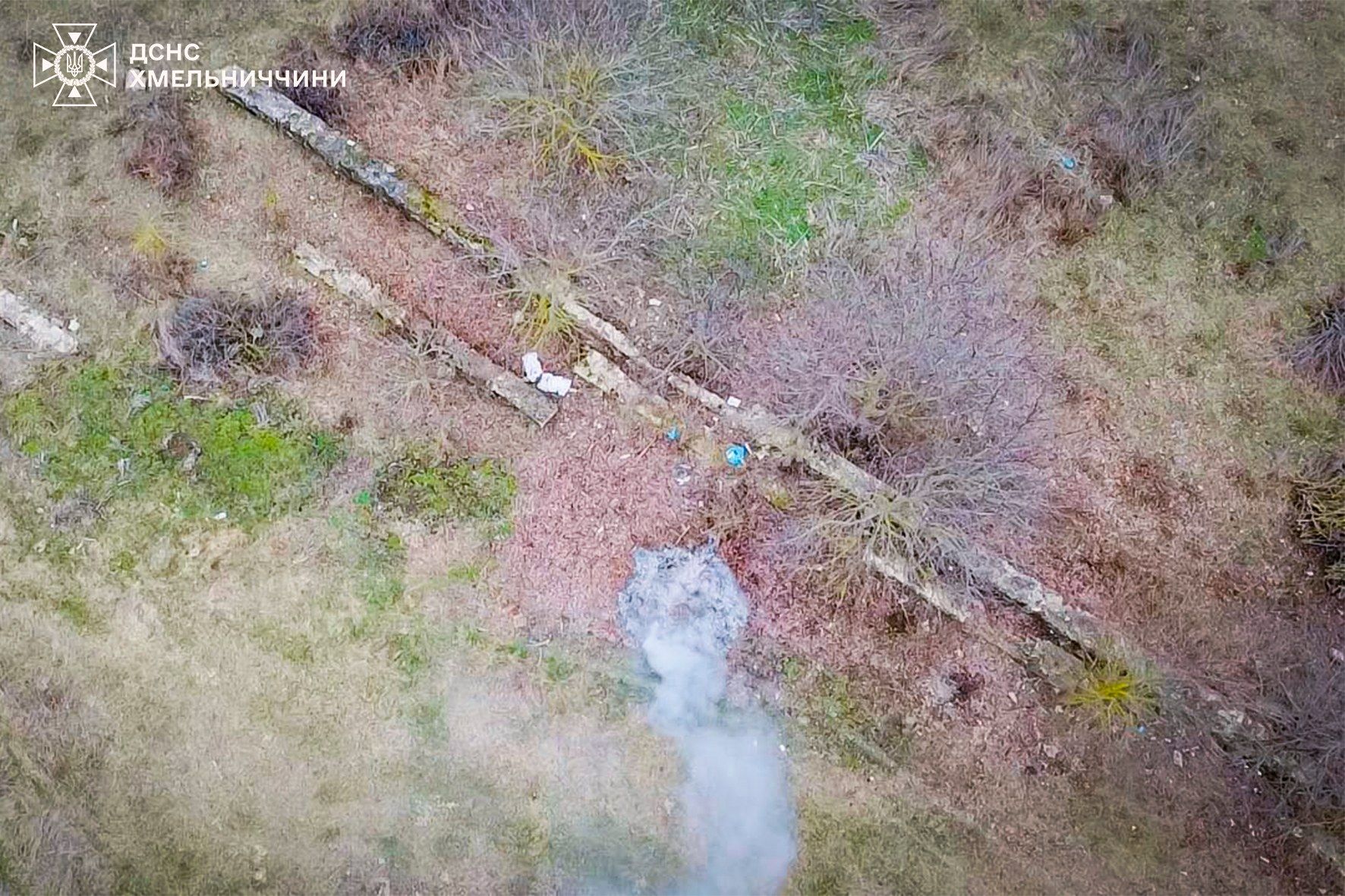 Новини Хмельницького - фото з На Хмельниччині з дроном шукали паліїв сухої трави. Їх оштрафували